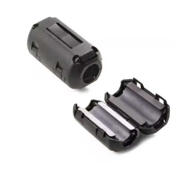 Filtro de Ferrita con Clip para Cables de 5 mm | Supresor de Ruido EMI/RFI