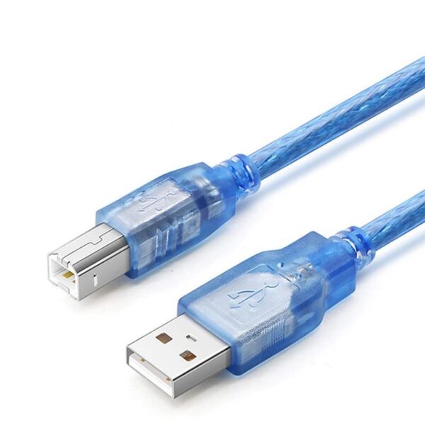 Cable usb compatible Arduino impresora Tipo A a tipo B 30 cm