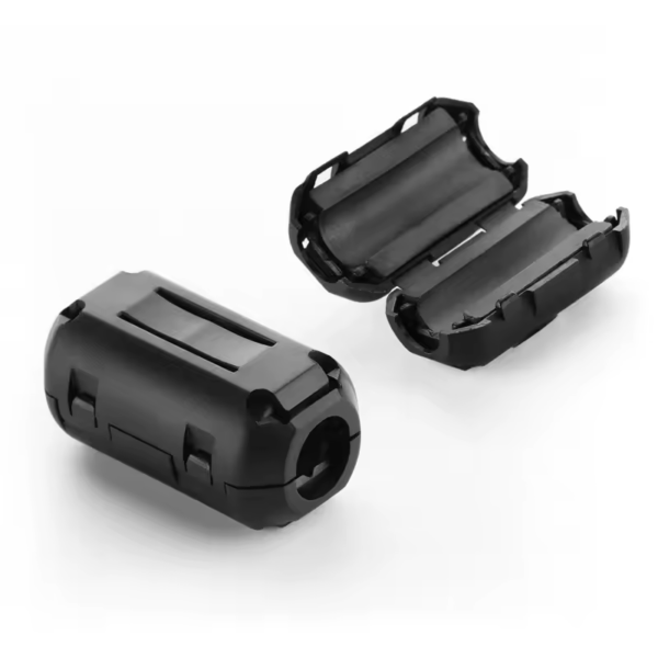 Filtro de Ferrita con Clip para Cable de 3.5 mm | Supresor de Ruido EMI/RFI