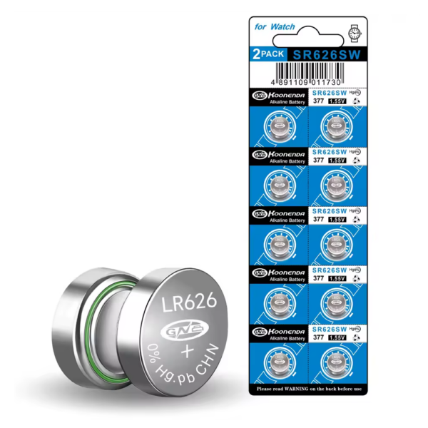 10x Pilas BOTON AG4 LR626 377 SR626 377A 1.55V