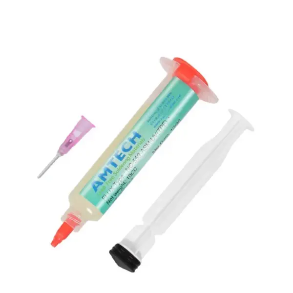 Flux en Pasta AMTECH NC-559-ASM-UV 10cc para Reballing BGA