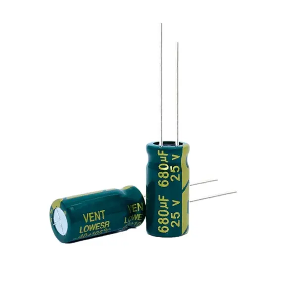 Condensador Electrolítico 680uF 25V Low ESR