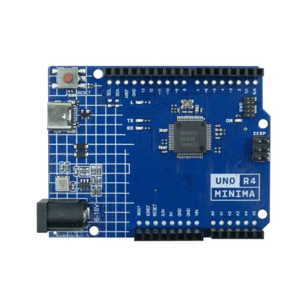 Placa de Desarrollo UNO R4 Minima Compatible con Arduino | MCU 32-bit USB-C