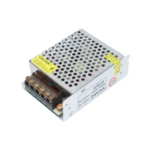 Fuente de Alimentación Conmutada DC 24V 2A (110V-220V a 24V) para Monitor y LED