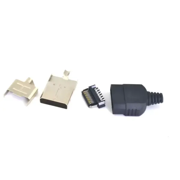 Conector Macho 24 Pines Xbox Clásica Puerto Cable Video Audio Componente AV 24P