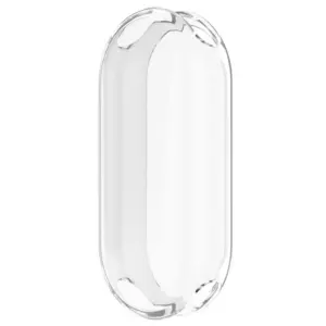Funda carcasa protector pantalla completa TPU para Xiaomi Mi Band 8 transparente