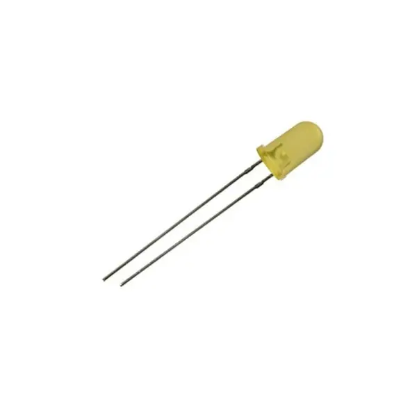 Diodo Led 3mm difuso Amarillo