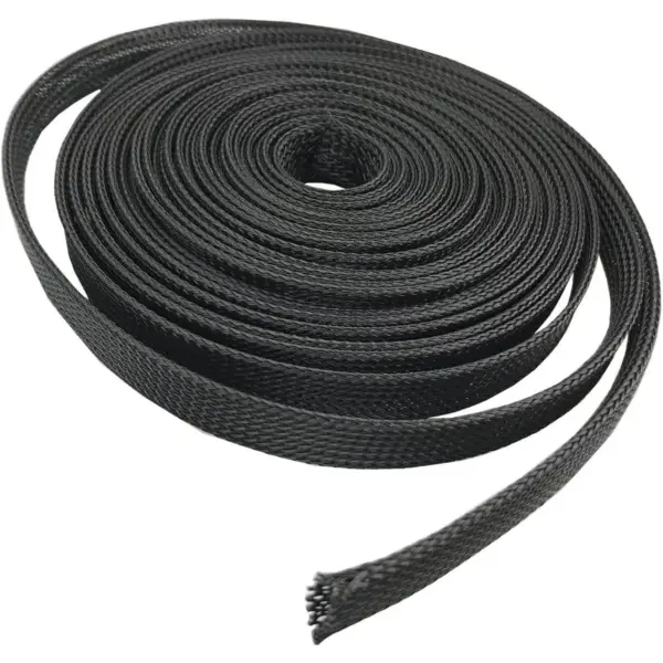 Funda Cable Malla Trenzada 12mm Proteccion Piel Serpiente PET RC 1 Metro