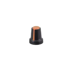 Perilla Knob para potenciometro NARANJA