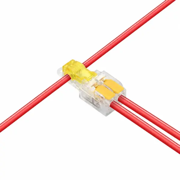 Conector de derivación rápida LT-T2 doble palanca amarillo 2.5 a 4.0 mm2