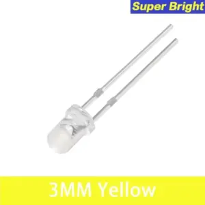 Diodo LED 3mm Amarillo
