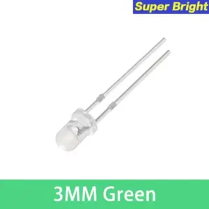 Diodo LED 3mm Verde