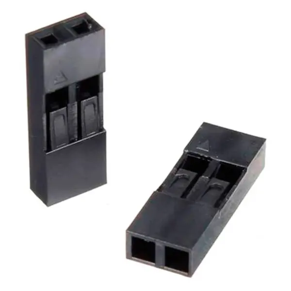Funda Dupont para terminales 2 pin 2.54 mm
