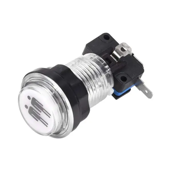 Pulsador Arcade 33mm LED iluminado 2 player